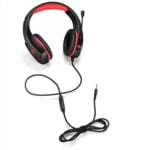 Cosmic Byte Stardust Headset with Flexible Mic for PS4, Xbox One, Laptop, PC, iPhone and Android Phones (Black/Red) - Image 4