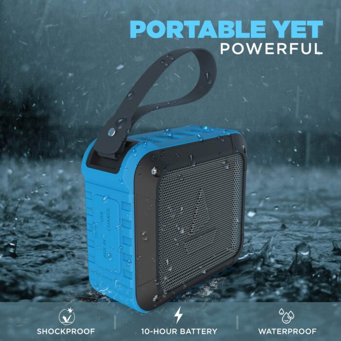 boAt Stone 200 3 Watts Portable Bluetooth Speakers - Blue - Image 5