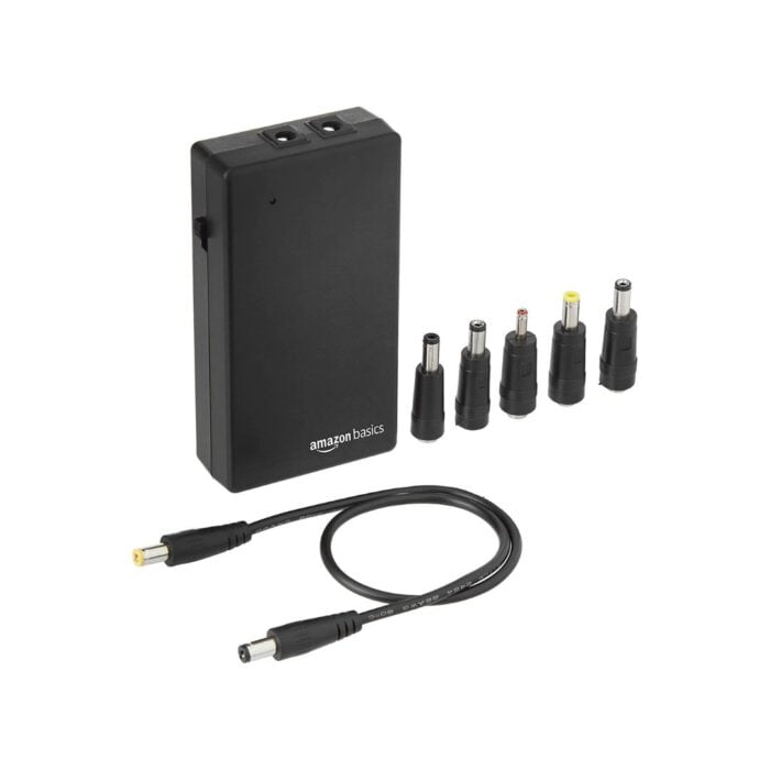 Amazon Basics 12V 2A UPS for Router, Intercom, CCTV, Set-top Box with Upto 4 Hours Power Backup - Image 1