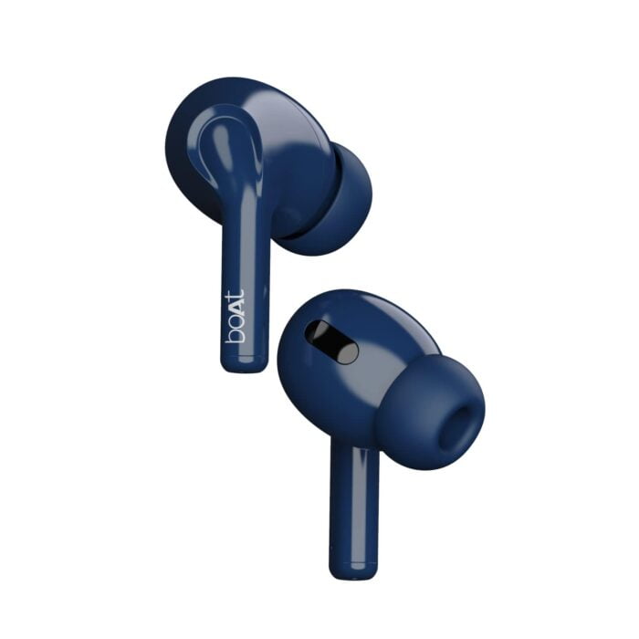 boAt Airdopes 161 TWS Earbuds with ASAP™ Charge, 17H Playtime, IWP™, Immersive Audio, IPX5, Touch Controls (Cool Sapphire) - Image 1