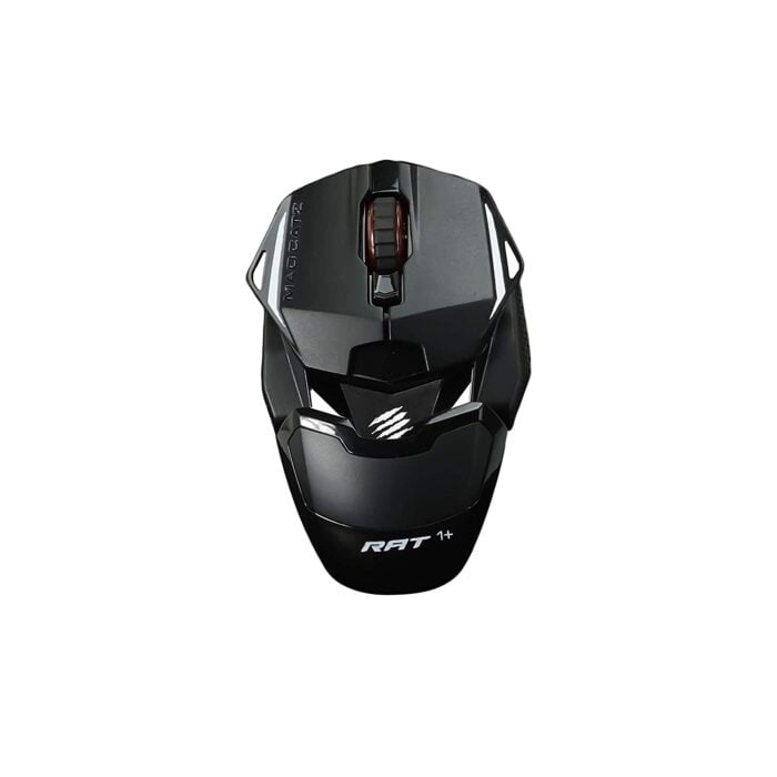 MAD CATZ The Authentic R.A.T. 1+ Optical Wired Gaming Mouse | 1600 DPI, Black - MR01MCINBL000-0 - Image 4