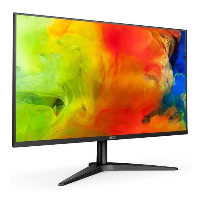 AOC 24B1Xhs, 23.8 Inch (60.4 Cm) 1920 X 1080 Pixels, LCD Monitor Withhdmi/Vga Port, Full Hd, Wall Mountable, 3 Side Borderless, Black - Image 2