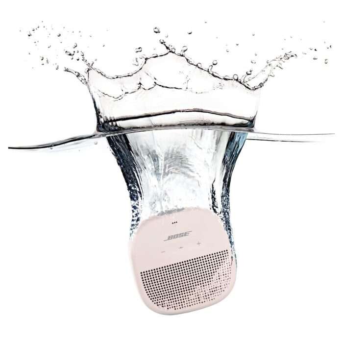 Bose SoundLink Micro Bluetooth Speaker: Small Portable Waterproof Speaker with Microphone, White Smoke - Image 2