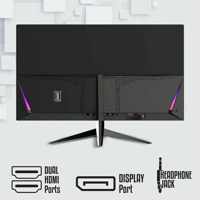 ZEBRONICS Zeb-A28Uhd 4K UHD 3840 X 2160 Pixels, 28 Inch (71.7 Cm) Monitor with 2X Dp Input, Dual Hdmi, 300Cd/M Sq, 1.07B Color, - Image 4