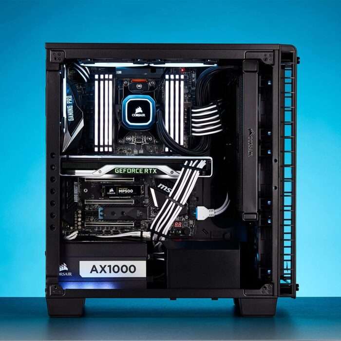 CORSAIR Premium Individually Sleeved PSU Cables Pro Kit – Blue/Black - Image 6