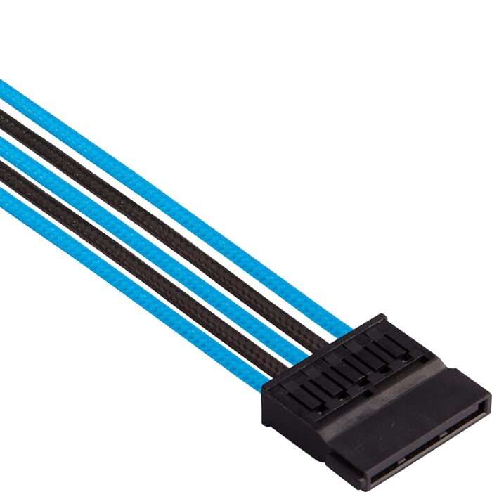 CORSAIR Premium Individually Sleeved PSU Cables Pro Kit – Blue/Black - Image 5