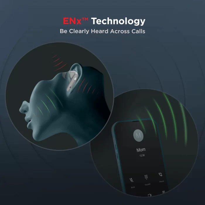 boAt Airdopes 181 Wireless Earbuds with 10mm Driver, Type C Interface, BEAST™ Mode & Voice Assistant, ENx Technology - Cool Grey - Image 3
