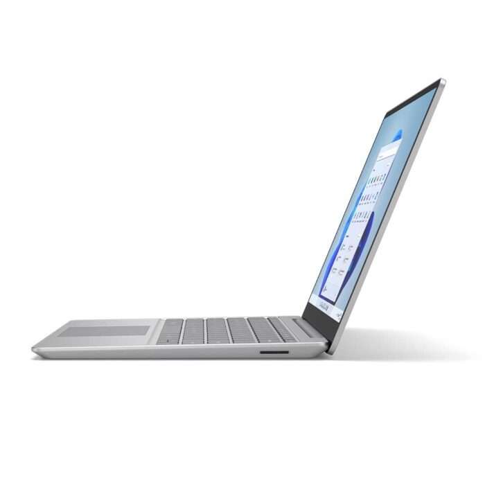 Microsoft Surface Laptop GO2 Touch Screen 12.4 inches, 11th Gen Intel Core i5/8GB RAM /128 SSD/ Platinum - 8QC-00021 - Image 3