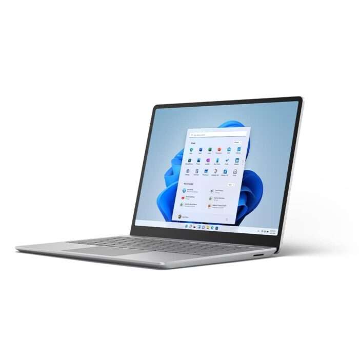 Microsoft Surface Laptop GO2 Touch Screen 12.4 inches, 11th Gen Intel Core i5/8GB RAM /128 SSD/ Platinum - 8QC-00021 - Image 2