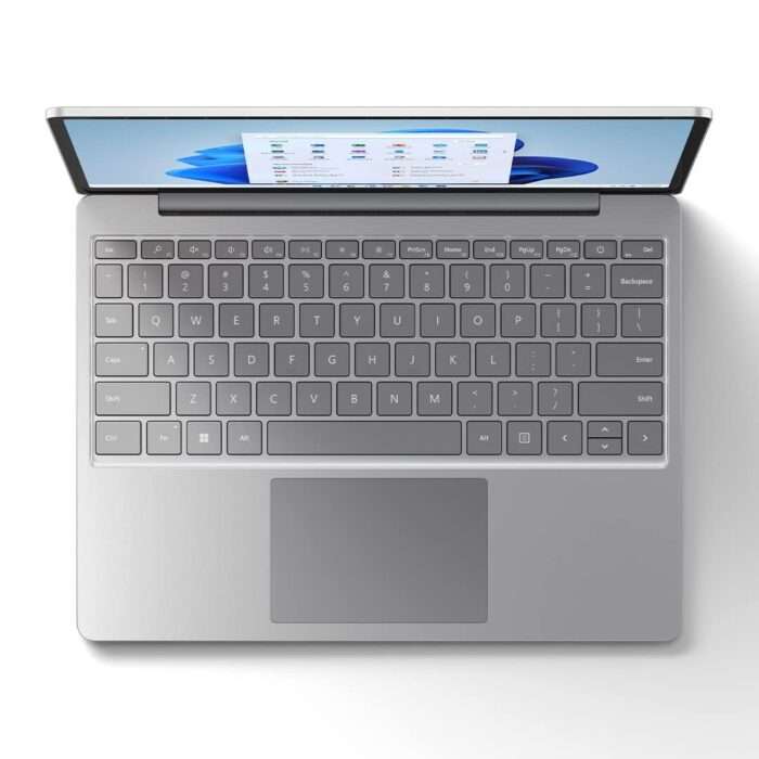 Microsoft Surface Laptop GO2 Touch Screen 12.4 inches, 11th Gen Intel Core i5/8GB RAM /128 SSD/ Platinum - 8QC-00021 - Image 4