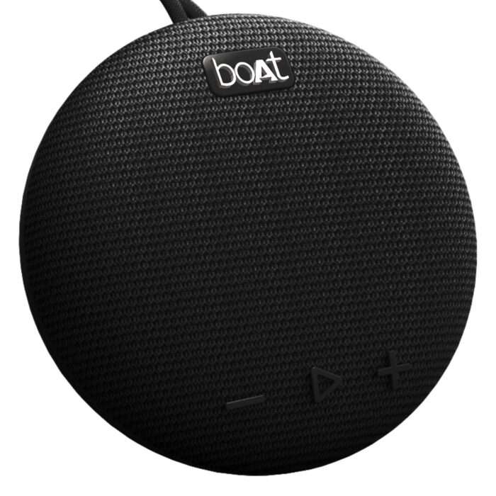 boAt Stone 190 Wireless Portable Speaker with 52mm Dynamic Driver, Up to 4hrs Nonstop Playback, IPX 6 Water Resistant - Black - Image 1