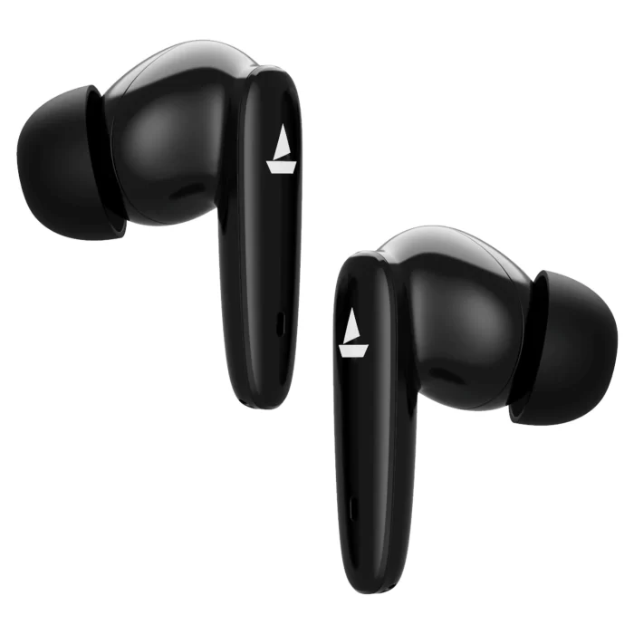 boAt Airdopes 181 Wireless Earbuds with 10mm Driver, Type C Interface, BEAST™ Mode & Voice Assistant, ENx Technology - Black - Image 2