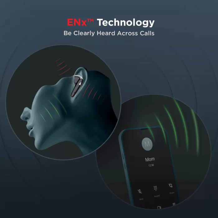 boAt Airdopes 181 Wireless Earbuds with 10mm Driver, Type C Interface, BEAST™ Mode & Voice Assistant, ENx Technology - Black - Image 3