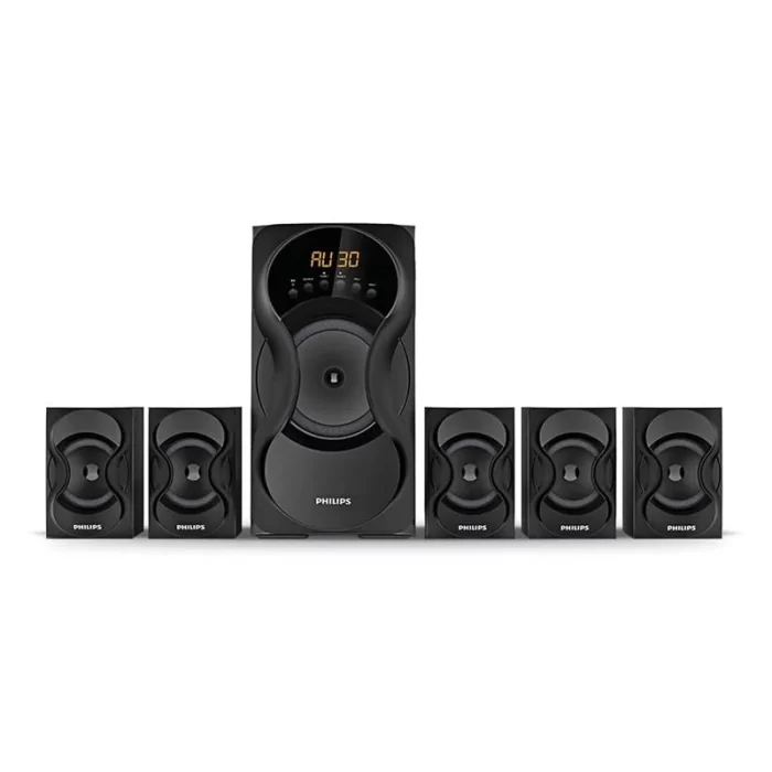 Philips Audio SPA5162B 60W 5.1 Channel Bluetooth Home Theatre - Image 1