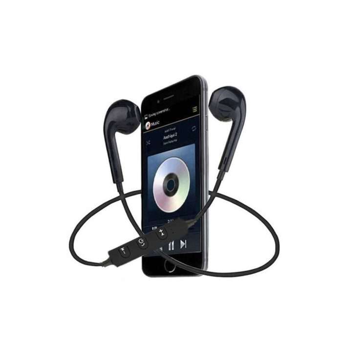 PTron Lancer Bluetooth Headphones in Ear Wireless Earphones with Mic for All Smartphones (Black) - Image 1