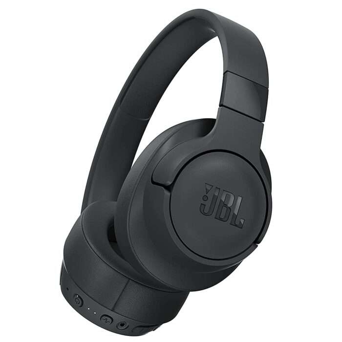 JBL Tune 760NC, Wireless Over Ear Active Noise Cancellation Headphones with Mic, up to 50 Hours Playtime, Pure Bass, Dual Pairing, AUX & Voice Assista black - Image 1