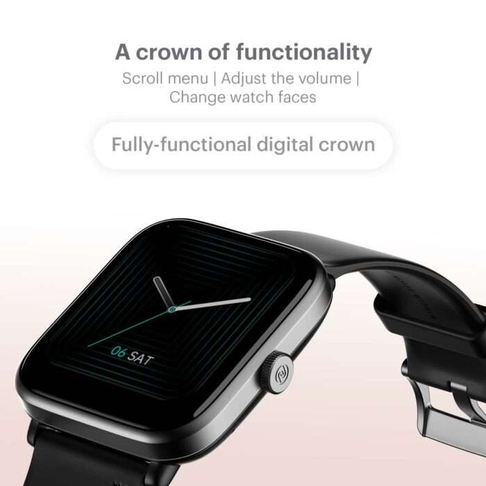 Noise ColorFit Pro 4 Advanced Bluetooth Calling Smart Watch with 1.72" TruView Display - Charcoal Black - Live sale - Image 2