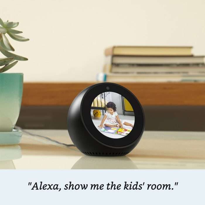 Echo Spot – Smart Alarm Clock with Alexa - Black - Image 6
