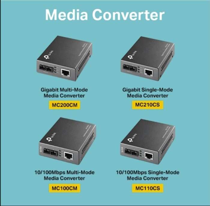 TP-Link Gigabit SFP to RJ45 Fiber Media Converter | Fiber to Ethernet Converter - Image 2