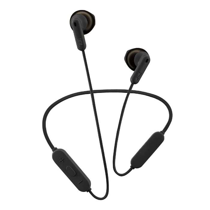 JBL Tune 215BT, 16 Hrs Playtime with Quick Charge, in Ear Bluetooth Wireless Earphones with Mic, 12.5mm Premium Earbuds with Pure Bass, BT 5.0, Dual Pairing, Type C & Voice Assistant Support (Black) - Image 1