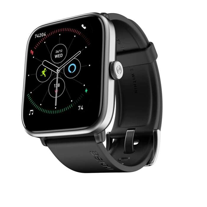 Noise ColorFit Pro 4 Advanced Bluetooth Calling Smart Watch with 1.72" TruView Display - Charcoal Black - Live sale - Image 1