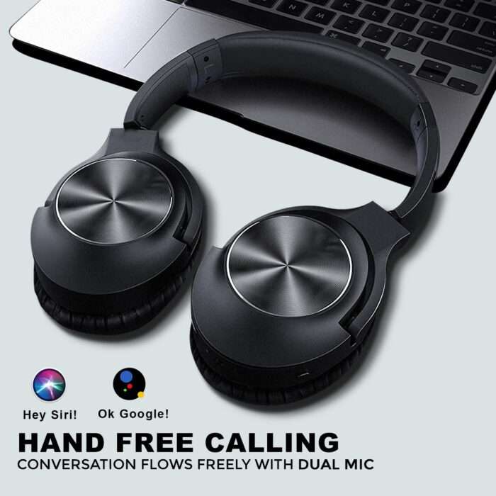 UNIGEN Quietbeats Active Noise Cancelling Bluetooth Headphones with Dual Mic for Phone Calls - Image 6