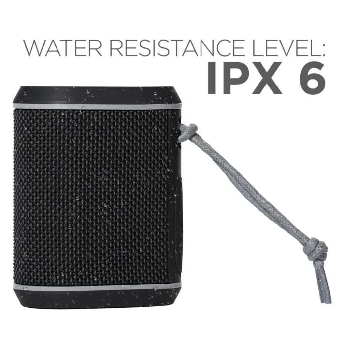 boAt Stone 170 Portable Bluetooth Speaker with 5W Immersive HD Sound, IPX 6 Water Resistant, 6 Hours of Playtime - Black - Image 4