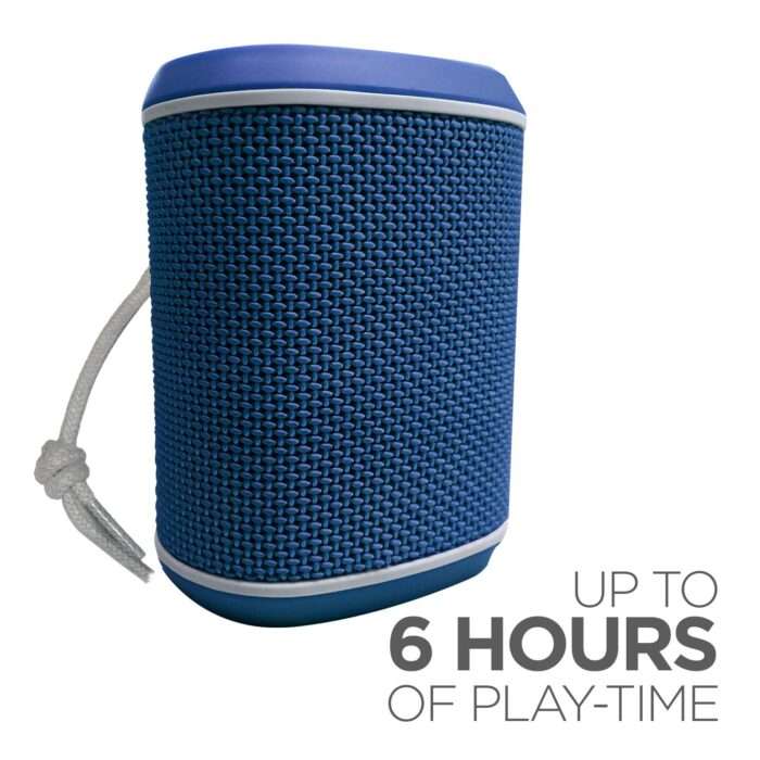 boAt Stone 170 Portable Bluetooth Speaker with 5W Immersive HD Sound, IPX 6 Water Resistant, 6 Hours of Playtime - Blue - Image 2