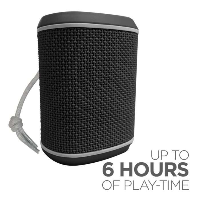 boAt Stone 170 Portable Bluetooth Speaker with 5W Immersive HD Sound, IPX 6 Water Resistant, 6 Hours of Playtime - Black - Image 2