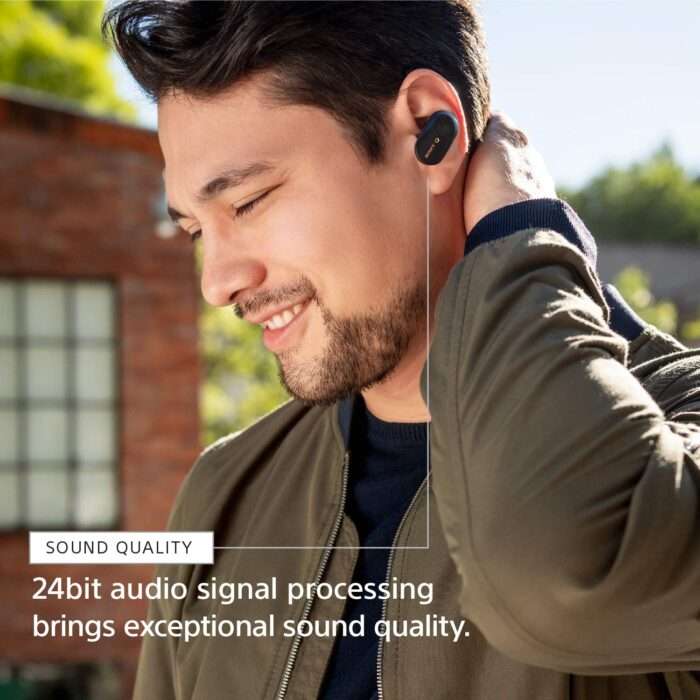 Sony WF-1000XM3 Industry Leading Active Noise Cancellation Earbuds, 32hr Battery Life, Bluetooth 5.0, Alexa Voice Control with Mic - Black - Image 7