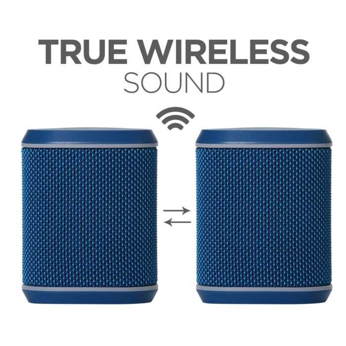 boAt Stone 170 Portable Bluetooth Speaker with 5W Immersive HD Sound, IPX 6 Water Resistant, 6 Hours of Playtime - Blue - Image 5