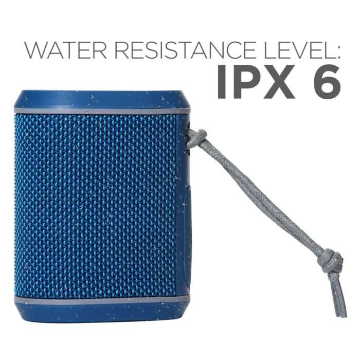 boAt Stone 170 Portable Bluetooth Speaker with 5W Immersive HD Sound, IPX 6 Water Resistant, 6 Hours of Playtime - Blue - Image 3