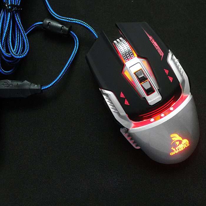 TAG CLONE Wired Optical Gaming Mouse (USB 2.0, Black) - Image 3