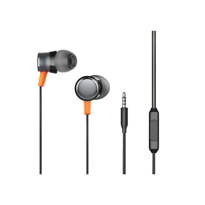 Itel IEP-25 in Ear Wired Earphone_Black - Image 1