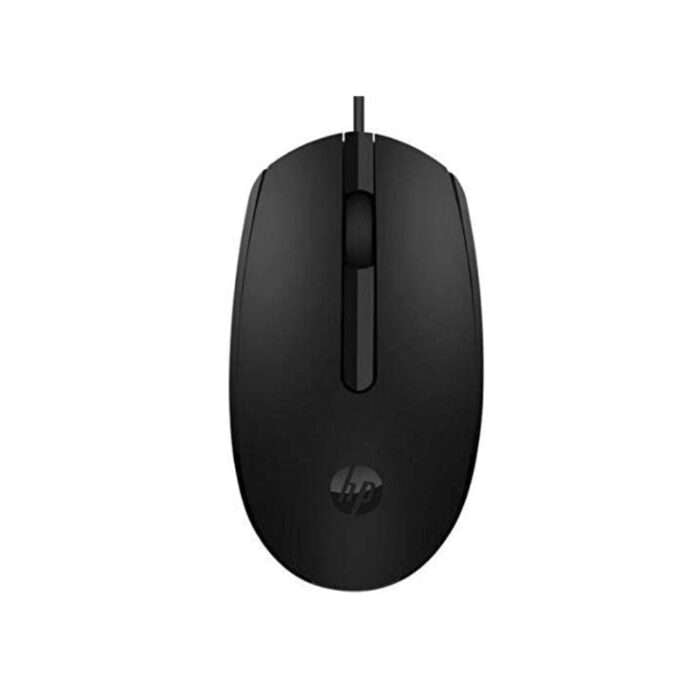 HP M10 Wired USB Mouse with 3 Buttons High Definition 1000DPI Optical Tracking and Ambidextrous Design - Image 1
