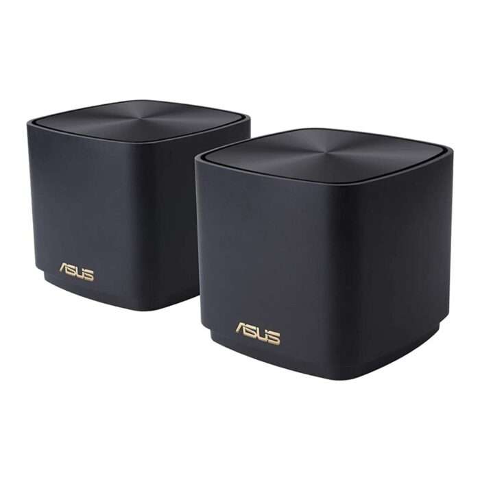 ASUS ZenWiFi Mini XD4 AX 1800 Mbps Dual Band WiFi 6 Router -2 Pack (Black) Extendable Router - Image 1