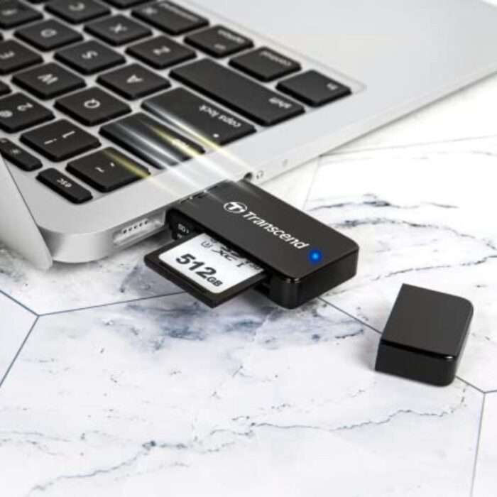 Transcend TS-RDF5K USB 3.1 Gen 1 Card Reader (Black) - Image 3