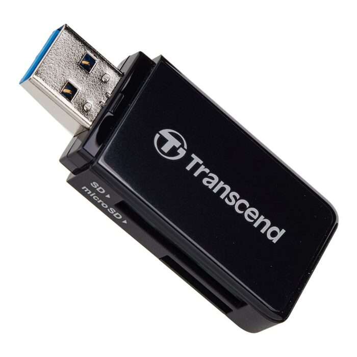 Transcend TS-RDF5K USB 3.1 Gen 1 Card Reader (Black) - Image 1