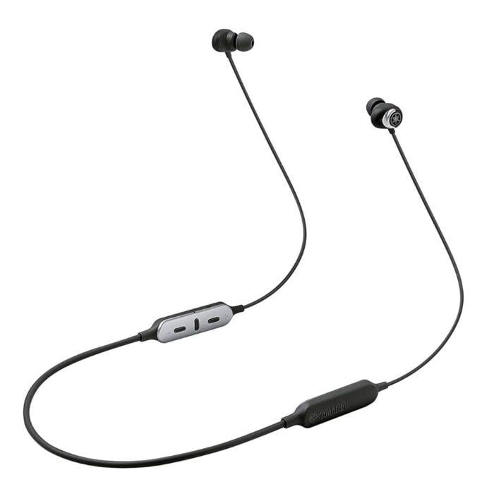 YAMAHA EP-E50A Wireless Bluetooth in Ear Neckband Headphone with mic, Active Noise-Cancelling (Black) - Image 1