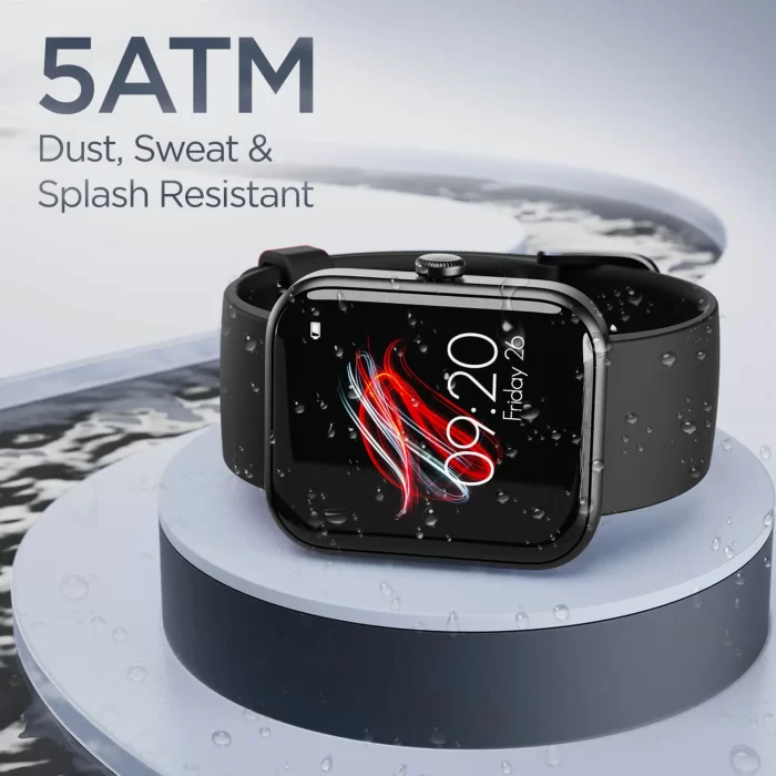boAt Wave Select 1.69 Colour HD Display, 20+ Active Sport Modes, Heart Rate & SpO2 Monitor, 10 Day Battery Life - Active Black - Image 3