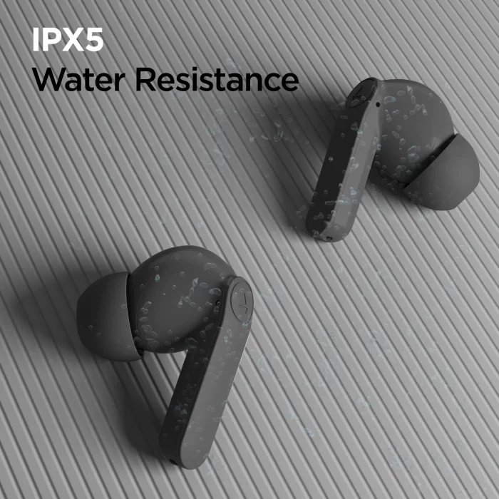 boAt Airdopes 131 PRO Wireless Earbuds with ENx™ Noise Cancellation Technology, BEAST Mode, 45 Hours of Battery Life  - Black - Image 3