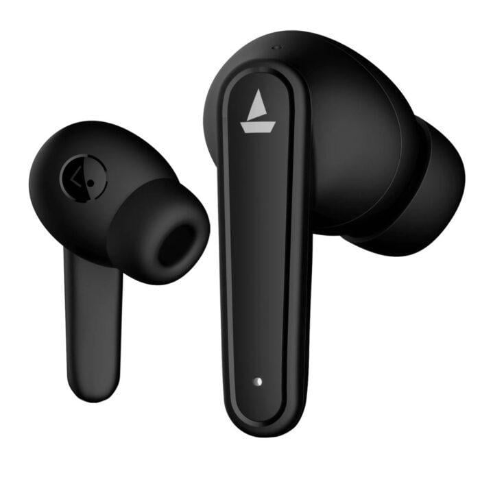 boAt Airdopes 113 with Powerful 13mm Drivers, Beast™ Mode for Gaming, ENx™ Technology, Up to 24 hours of Continuous Playback (Space Black) - Image 5