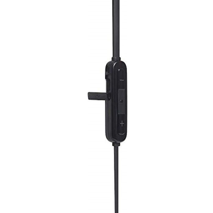 JBL T110BT by Harman Pure Bass in-Ear Wireless Headphone with Mic, Magnetic Cable and Quick Charging (Black) - Image 3