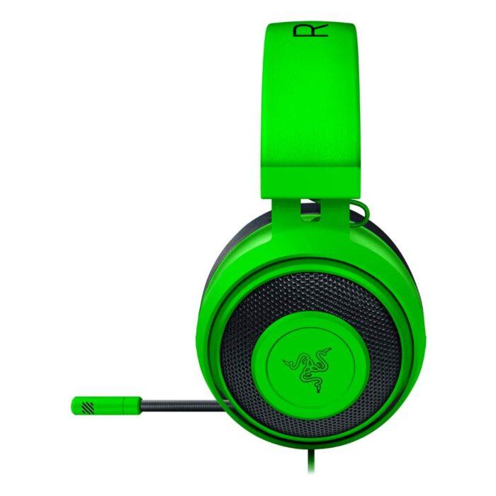 RAZER Kraken Over-Ear Wired Gaming Headset with Mic (Clear & Powerful Sound, RZ04-02830200-R3M1, Green) - Image 2