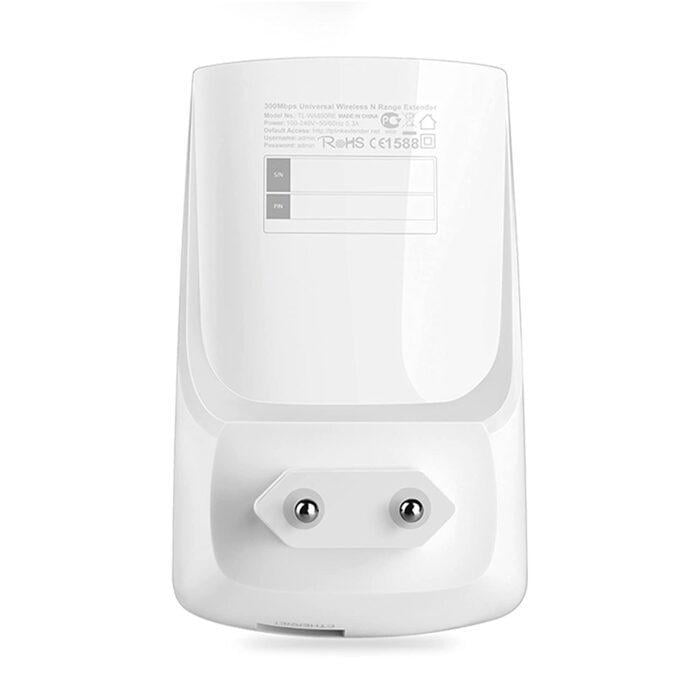 TP-Link TL-WA850RE Single_Band 300Mbps RJ45 Wireless Range Extender, Broadband/Wi-Fi Extender, Wi-Fi Booster/Hotspot with 1 Ethernet Port, Plug and Play, Built-in Access Point Mode, White - Image 2