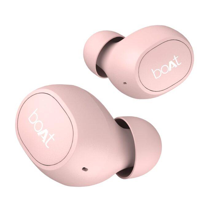 boAt Airdopes 171 In-Ear Earbuds with 6mm drivers, Bluetooth v5.0, Up to 13H Playback, Voice Assistant - Rose Gold - Image 1
