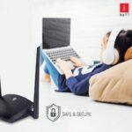 iball 300M MIMO Wireless-N Broadband 300 Mbps Wireless Router  (Black, Single Band) - Image 3