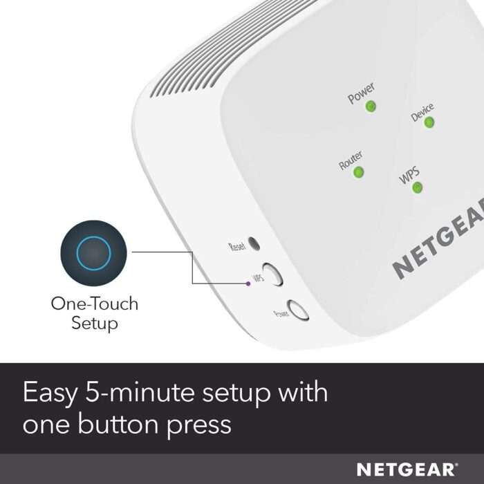 Netgear WiFi Range Extender EX6110 - Extend your Internet Wi-Fi up to 1200 sq ft & 20 Devices, AC1200 Dual Band Wireless Signal Repeater - Image 5