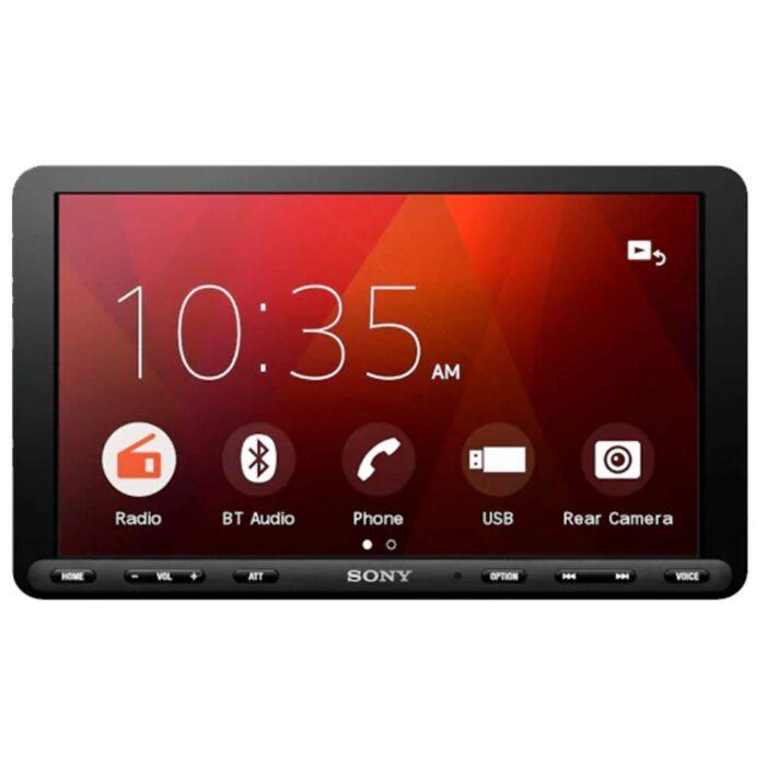Sony XAV-AX8000 22.7 cm (8.95) Media Receiver with Bluetooth with Android Auto, Apple Car Play and WebLink (Black) - Image 1