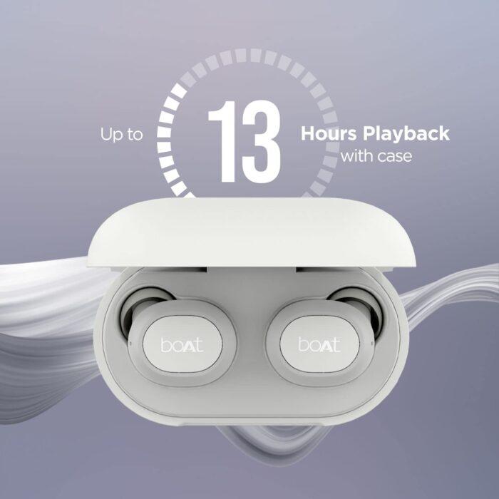 boAt Airdopes 171 In-Ear Earbuds with 6mm drivers, Bluetooth v5.0, Up to 13H Playback, Voice Assistant - Cool Grey - Image 2